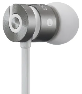 Beats by Dr Dre urBeats In-Ear Kopfhörer mit Mikrofon monochrom silber