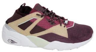 Puma Trinomic Moor Sock Rioja Herren Schnüren -up -Burgund -Trainer 361456 02 D9