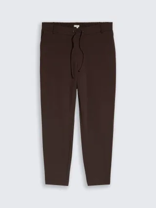 Tom Tailor - Plus Size - Loose Fit Hose java dark brown - Gr. - 54