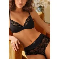 petite fleur gold Büstenhebe mit variabler Spitze im Brustbereich, sexy Dessous, Reizwäsche