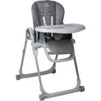 BabyGo Hochstuhl Divan, grau, platzsparend zusammenklappbar