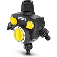 Kärcher Professional Bewässerungsuhr Kärcher Bewässerungsuhr WT 2 mit G1-Hahnanschluss G3/4-Reduzierstück