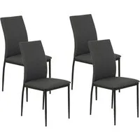 HELA Esszimmerstuhl ALIZIA (Set, 4 St), Bezug Microfaser Flachgewebe, Unser Bestpreis