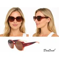 DanCarol Sonnenbrille DC-POL-2063-C5-Braun-Überbrillen mit Polarisierte Gläser