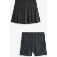 Next Plisseerock Faltenrock mit Shorts, 2er-Pack (2-tlg)