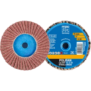 PFERD TOOLS COMBIDISC Korund Mini-POLIFAN CD für universelle Anwendungen - 42719204