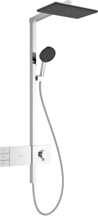 Hansgrohe Showerpipe Raindance Alive Q 210/340 2jet mit Thermostat chrom, 24590000 24590000