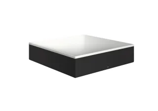 Hansgrohe Aufsatzwaschtisch AXOR Suite Basins&Bathtubs 400x400mm o.Hl.Ül weiss/mattschwarz, 42003670 42003670