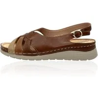 Nowaland Bequeme Damen Sandalen mit Fersenriemen Riemchensandale Stabiler Halt, weich gepolstert, flexibel und leicht
