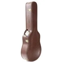 FAME Gitarrentasche (Classic Gitarrenkoffer Wetterfest und Robust für 4/4 Konzertgitarren Historic Brown mit Zubehörfach und Plüsch-Innenfutter GIT0044844-000, Gitarrenkoffer und Gitarrentaschen, Gitarrenkoffer Konzertgitarre), Classic Gitarrenkoffer