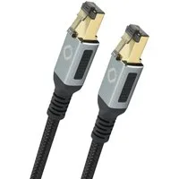 OEHLBACH Stream Primus High End Streaming & Netzwerk Kabel Cat 8.1 Netzwerkkabel, RJ-45, RJ45 (750 cm), Flexibel, Nylonummantelung