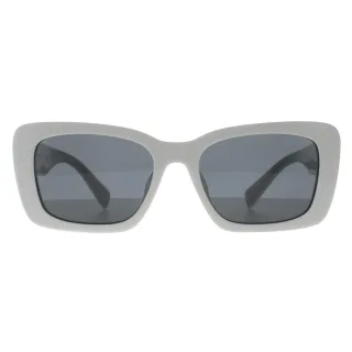 Miu Miu MU07YS 1425S0 weiÃŸ dunkelgrau Sonnenbrille