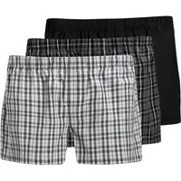 Jack & Jones Webboxer Cotton Woven Boxer (3-St) mit elastischem Taillenbund