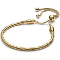 Pandora Armband 563580C01-2, Damenarmband Slider Goldfarben