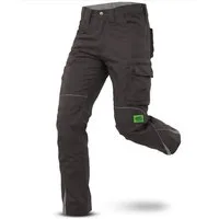 TMG International Arbeitshose Bundhose Cargohose Kultworker Herrenhose gerade und ergonomisch geschnitten - dehnbarer Hosenbund - bis Gr. 82