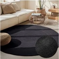 HANSE Home Teppich Rangpur Juteteppich, in rund und oval, oval, Höhe: 10 mm, handgewebt, 100% Jute, Natur, Wohnzimmer, Flur, Boho, Skandi