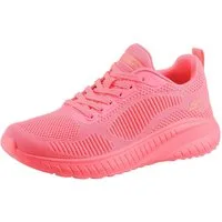 Skechers BOBS SQUAD CHAOS-COOL RYTHMS Sneaker, Knitwear-Sneaker, Schnürschuh in veganer Verarbeitung
