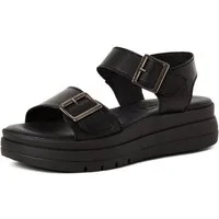 Tamaris Sandalette Plateau, Riemchensandale, Sommerschuh mit Logoschriftzug