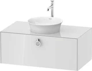 Duravit White Tulip Konsolenwaschtischunterbau wandhängend Weiß Hochglanz 1000x550x408 mm - WT498108 WT4981085850010