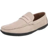 Coolwalk Herren Loafer Mokassin Freizeitschuh Slip-On Komfort Slipper (91977368) Flach Slipper in Beige