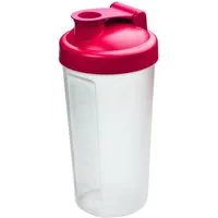 elasto Protein Shaker PROTEIN auslaufsicherer Fitness shaker 600 ml inkl. Sieb, Shaker für Eiweiß- & Sportgetränke, BPA-frei, einfache Reinigung