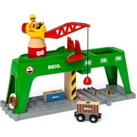 BRIO® Spielzeugeisenbahn-Erweiterung BRIO® WORLD, Bahn Verlade-Terminal