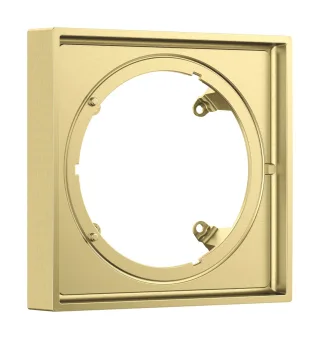 Hansgrohe Verlängerungsrosette AXOR ShowerSelect ID eckig 22 mm brushed brass, 13645950 13645950