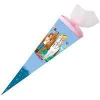 Nestler Schultüte Nestler Schultüte Bibi & Tina 50cm mit Tüllverschluss