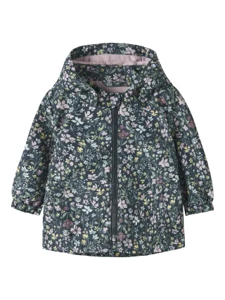 NAME IT - NBFMAXI JACKET LI AOP Insignia Blue - Gr. - 74