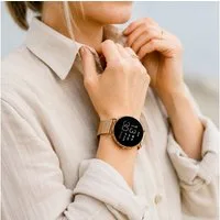XCOAST SIONA 2 Flache Damen Smartwatch (4,2 cm) Valentinstag Geschenk, Fitnesstracker, 2-tlg., neueste Generation, Wasserdicht, Flach, Sportlich, AMOLED Bildschirm, 7 Tage Akku