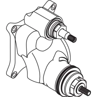 hansgrohe Funktionsblock kpl.AUV 92591000