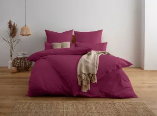 OTTO home Bettwäsche "Luisa" 2 Stk. 100% Baumwolle, ab Gr. 135x200, auch in PREMIUM Qualitäten erhältlich