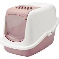 Savic Katzentoilette Katzentoilette Nestor limited aschrosa-weiß