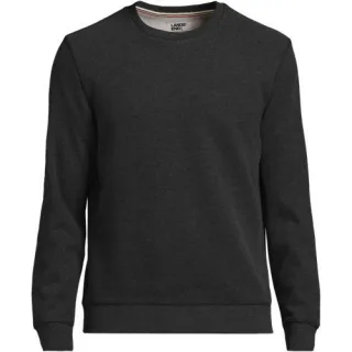 Rundhals-Sweatshirt SERIOUS SWEATS in Tall-Größe für Herren, Herren, size: tall, Blau, Baumwoll-Mischung/Polyester-Mischung, by Lands' End