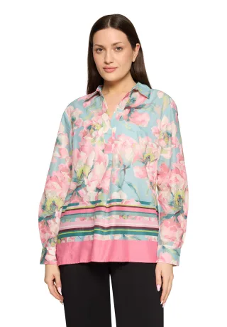 Betty Barclay - Longbluse Mint/Rosé - Gr. - 44