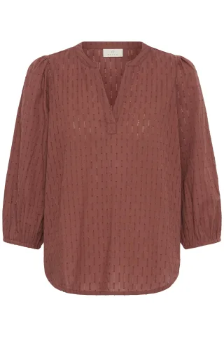 Kurzarm-Bluse KAbea Kurzarm-Bluse Loose fit