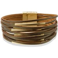Aniston JEWELRY & WATCHES Armband Schmuck Geschenk Kupfer Polyurethan Armschmuck Armkette, Made in Germany
