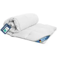Bestlivings Sommerbettdecke mit "Klimanetz" leicht, Füllung: Polyester, Bezug: Polyester, 135x200cm, Gesamtgewicht 1kg, Daunenfeeling, 60°C waschbar, hochwertig