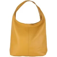 MIRROSI Beuteltasche aus Echtleder, Made in Italy, Shopper Tasche