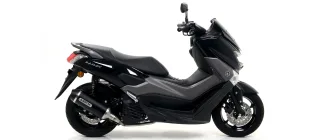 Sport Auspuff Komplettanlage Arrow URBAN Alu BLACK Yamaha GPD 125A NMAX Bj.2017-2020 EURO4/e-geprüft