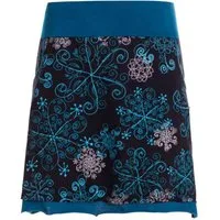 Vishes Sommerrock Kurzer Damen Sommer-Rock Sommerröcke mit Blüten bunt bedruckt Elfen, Hippie, Ethno Style