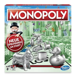 Hasbro Monopoly C1009100 - Monopoly Classic Familienspiel