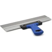DEWEPRO Flächenspachtel DEWEPRO Edelstahl Flächenspachtel, Aluhalter, 2K-Softgriff 350x50mm