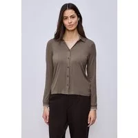 STREET ONE Langarmshirt mit College-Style Details