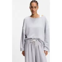 BOSS ORANGE Sweatshirt Enely Premium Damenmode Loose Fit, Baumwoll-Mix