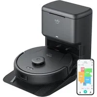 eufy Wischroboter L60 Hybrid SES EU Version, mit Beutel, Hindernissensor, Rückkehr zur Station, Wischfunktion, W-LAN Fähig