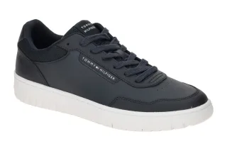 Tommy Hilfiger FM05466 DW5 Herren Sneaker Blau Desert Sky Gummisohle Textil-F...