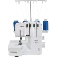 Brother Nähmaschine Overlock 2104D, Schnelles Nähen von Rollsäumen