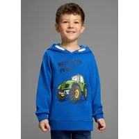 KIDSWORLD Kapuzensweatshirt BEST JOB EVER! Kapuzensweatshirt mit Traktor-Print