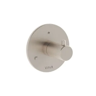 VitrA Origin 3-Wege-Umsteller Fertigmontageset Unterputzmontage Nickel gebürstet,A4285934 A4285934